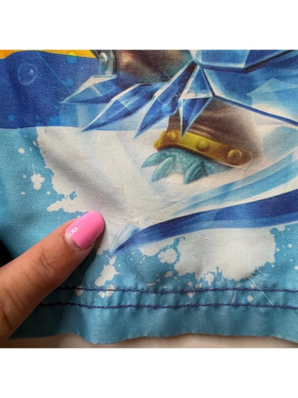 Skylanders Boys Swim Trunks Shorts Sz S 6/7